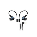Audio-Technica ATH-LS400iS In-Ear Headphones - Blue/black