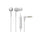 Audio-Technica ATH-CKR30iSSV    SonicFuel In-Ear Headphones - White/silver