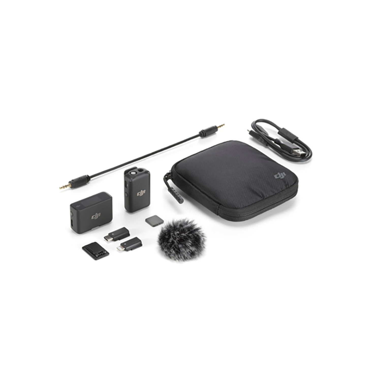 DJI Mic Compact Digital Wireless Microphone System / Enregistreur pour Camera & Smartphone (2,4 GHz)