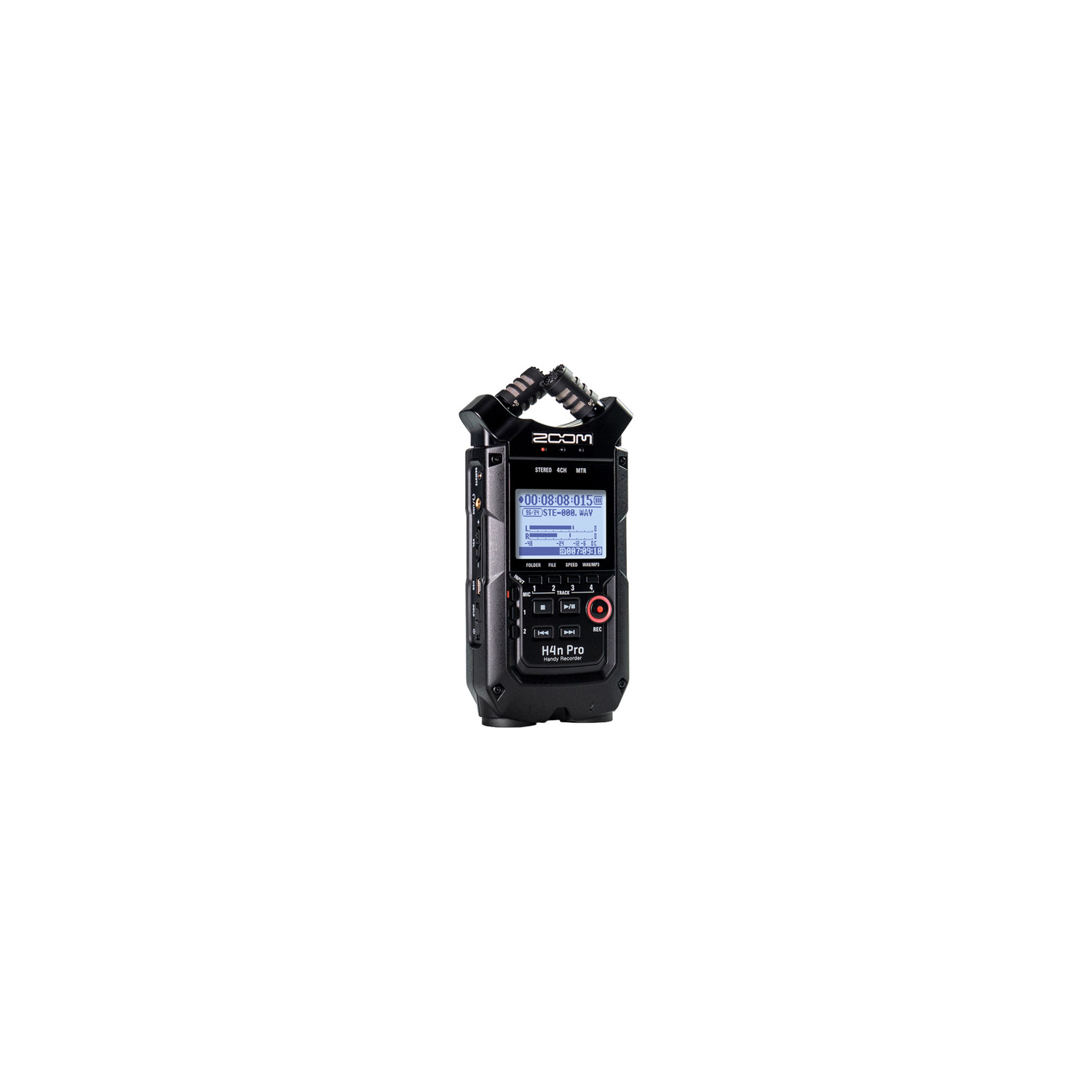 Zoom H4n Pro 4-Input / 4-Track Portable Handy Recorder with Onboard X/Y Mic Capsule