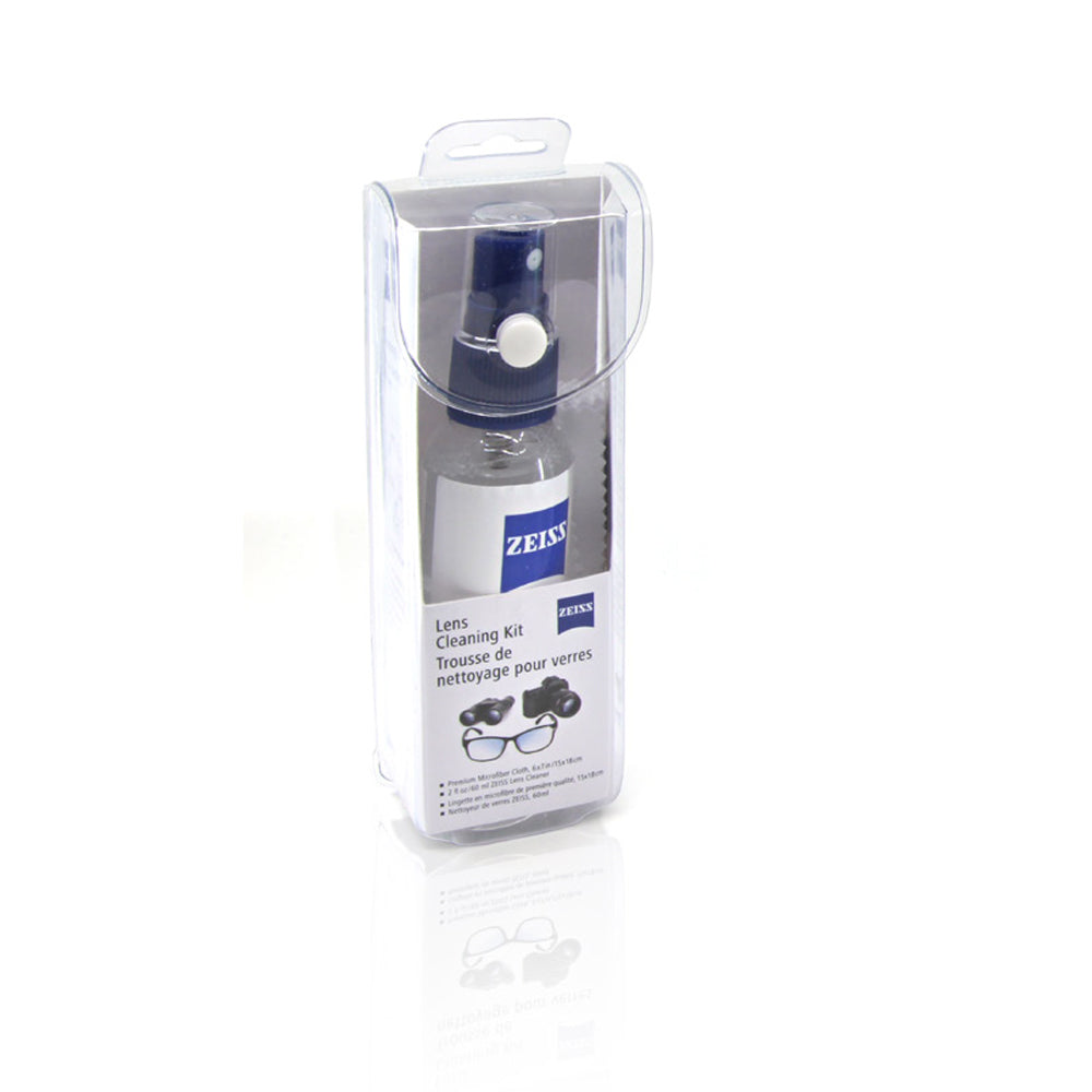 Kit de nettoyant en pulvérisation Zeiss Lens avec tissu en microfibre