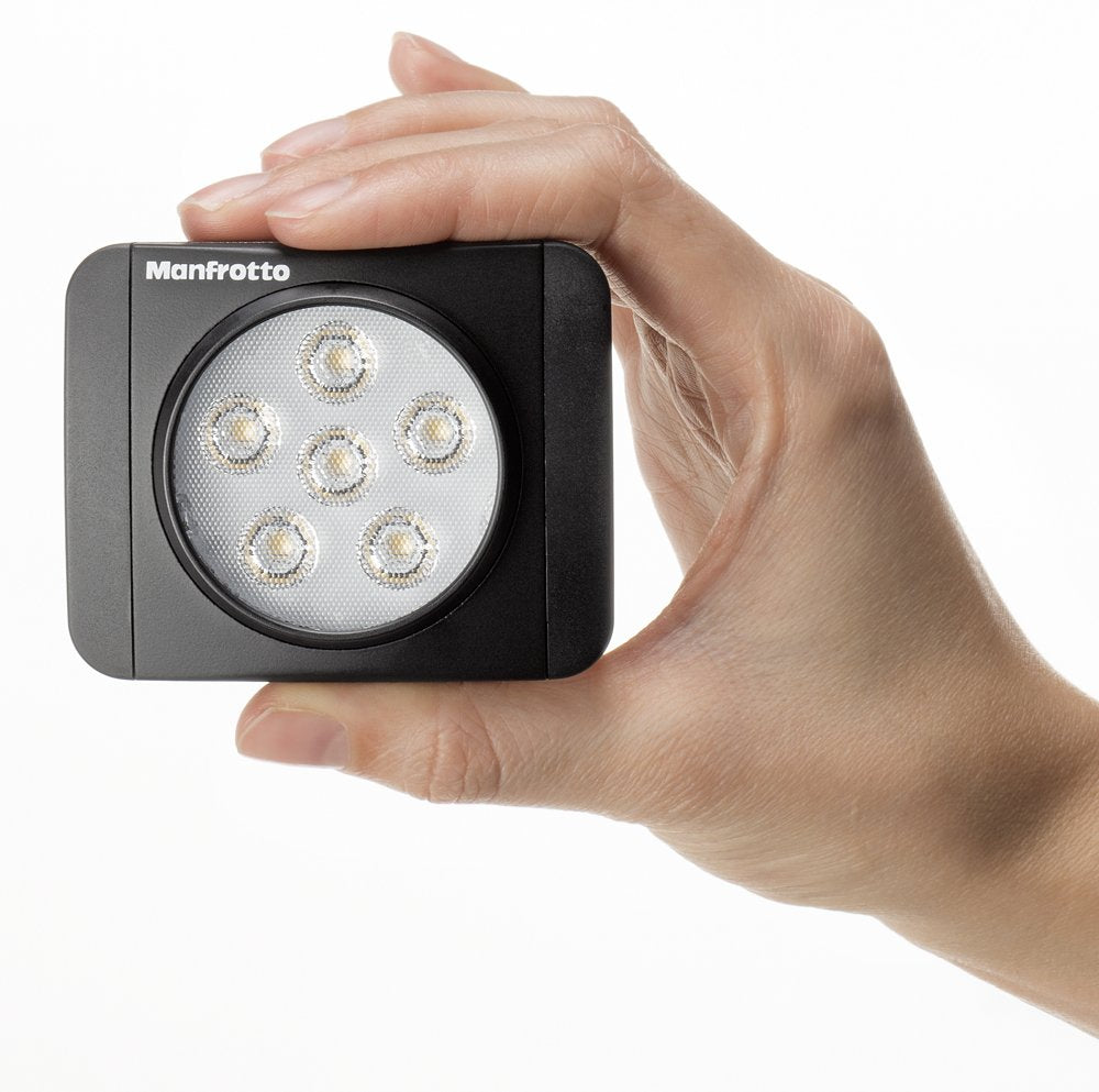 Manfrotto MLUMIEARTB Lumie Art 6-Light LED with Hot Shoe Mount and Filters