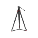 Sachtler Ace XL Fluid Head with flowtech 75mm Carbon Fiber Tripod & Carry Handle Kit