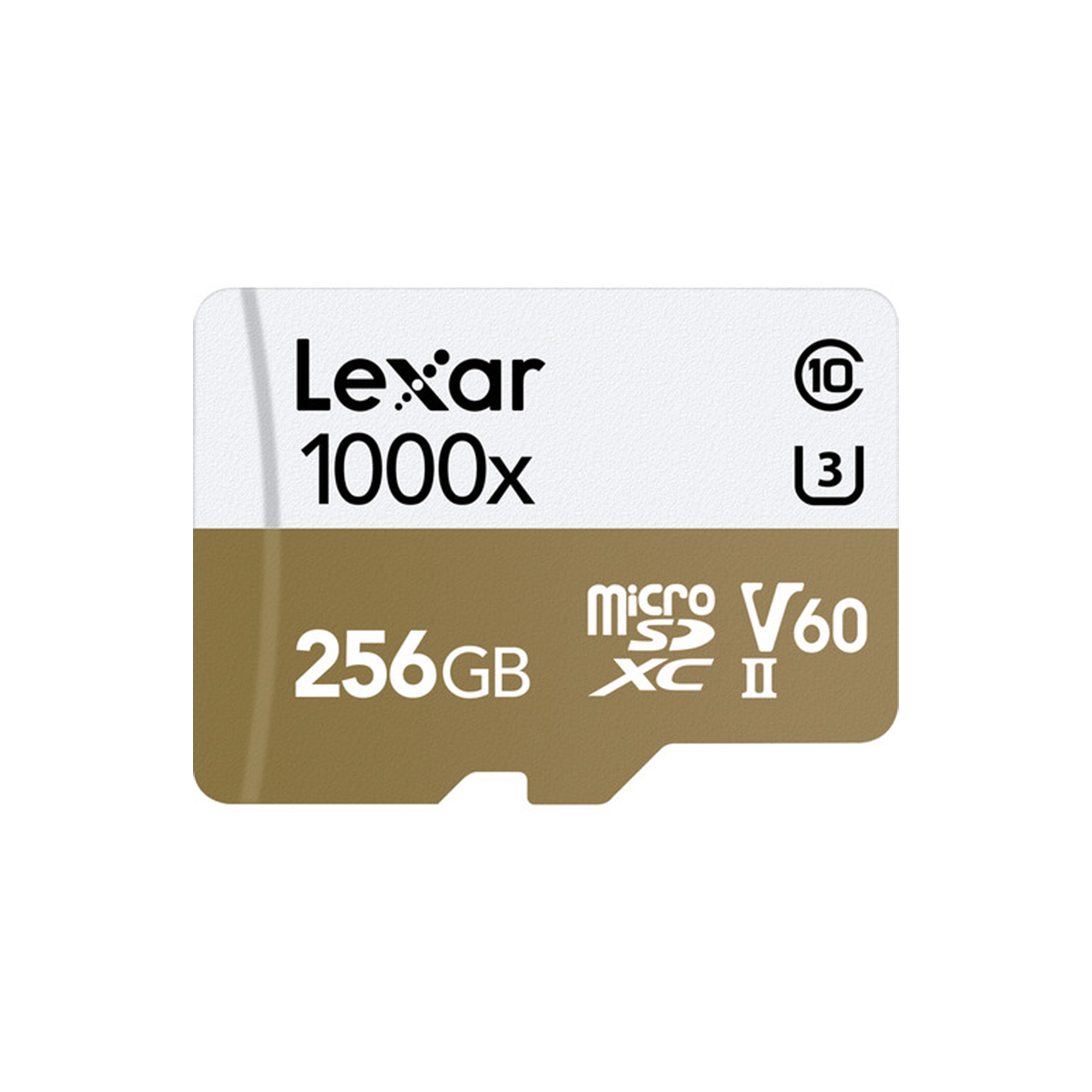 Lexar 256 Go Professional 1000x UHS-II Microsdxc Memory Carte avec adaptateur SD