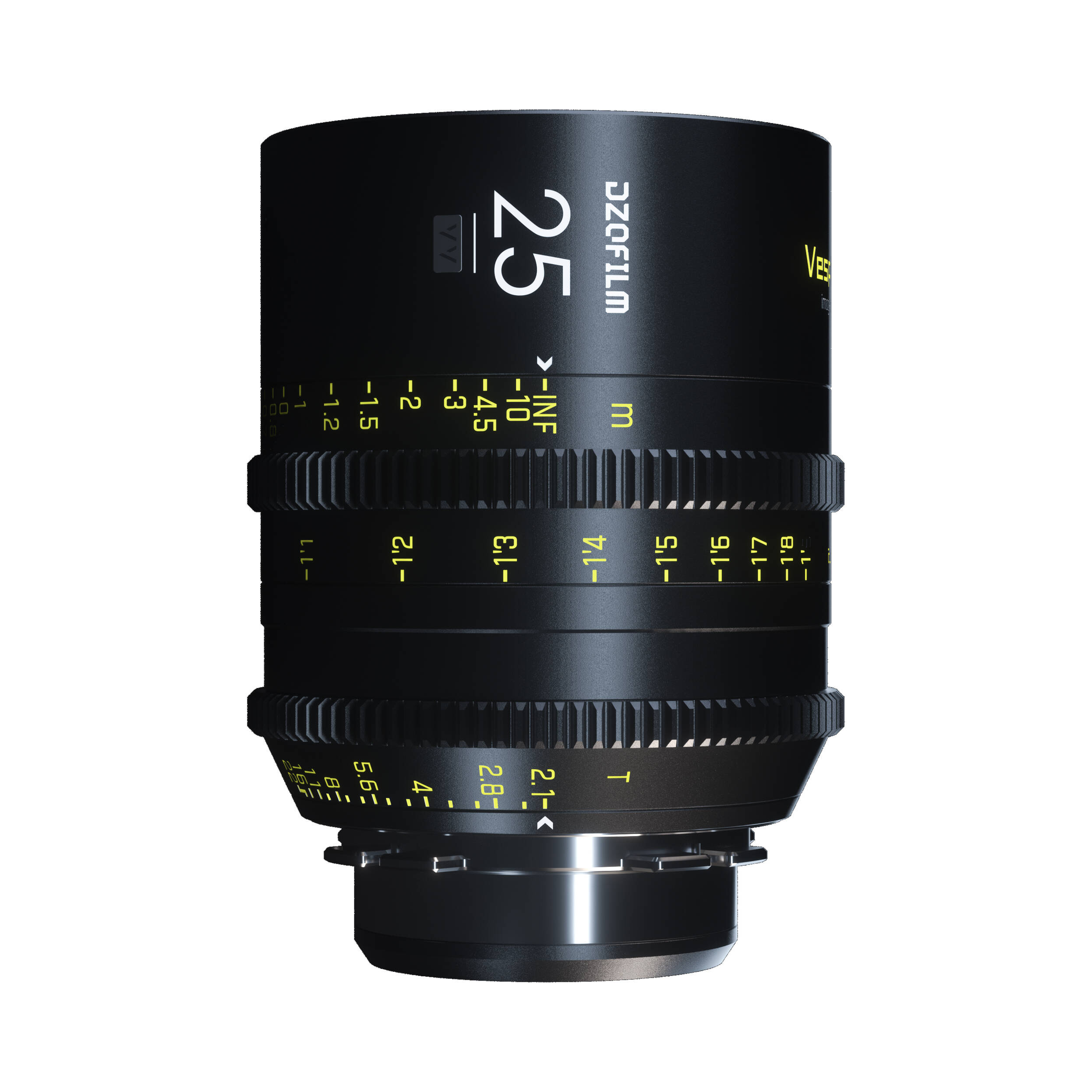 DZOFilm VESPID 25mm T2.1 Lens - PL mount with Canon EF adapter