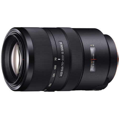 Sony SAL70300G2 - TEMBOTO Zoom Lens - 70 mm - 300 mm - F / 4,5-5,6 G SSM II - Sony A-Mount