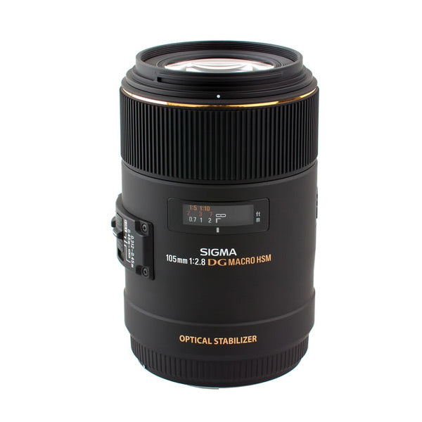 Sigma 105mm F2.8 Macro Ex DG HSM Lens pour Nikon