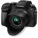 Panasonic Lumix G7 Mirrorless Camera with 14-42mm and 45-150mm Lenses
