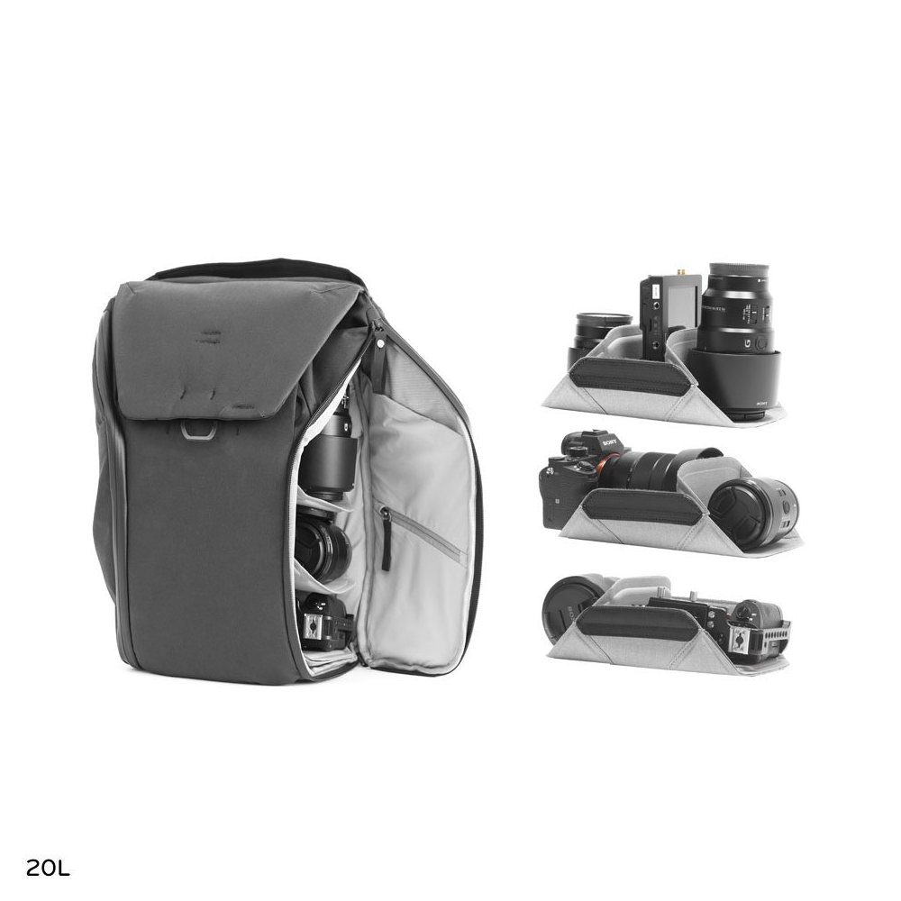 Peak Design Everyday Backpack 20L v2 BEDB-20-BK-3 Peak Design Everyday Backpack 20L v2 BEDB-20-BK-3