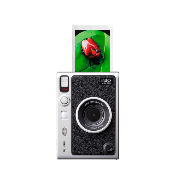 FUJIFILM INSTAX mini Evo Hybrid Instant Camera - Black 600022281
