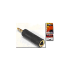 WELLSON AN302G 3.5mm Stereo Plug to 6.3mm Stereo Jack Adapter