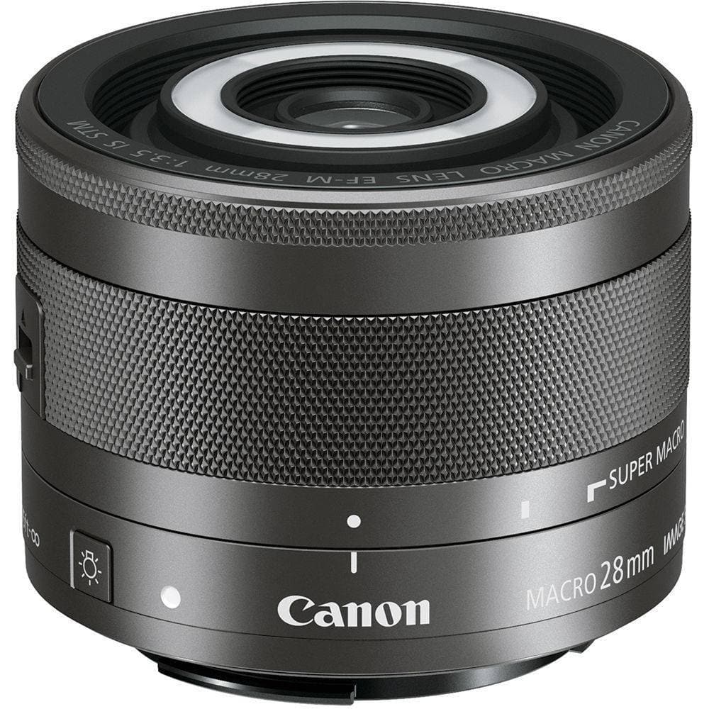 美品】Canon EF-M28F3.5 マクロ IS STM-