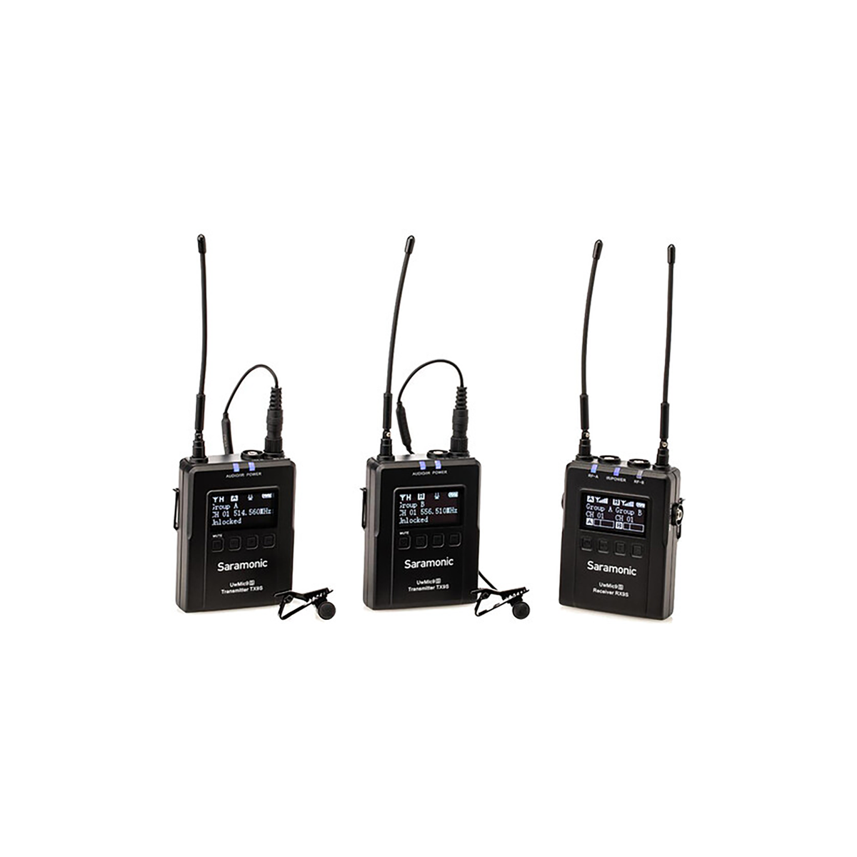 Saramonic UwMic9S Kit 2 Wireless Lavalier System | ExcellentPhoto.ca
