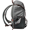 Manfrotto MB LF-WN-BP Windsor caméra et sac à dos pour ordinateur portable pour DSLR - Gray