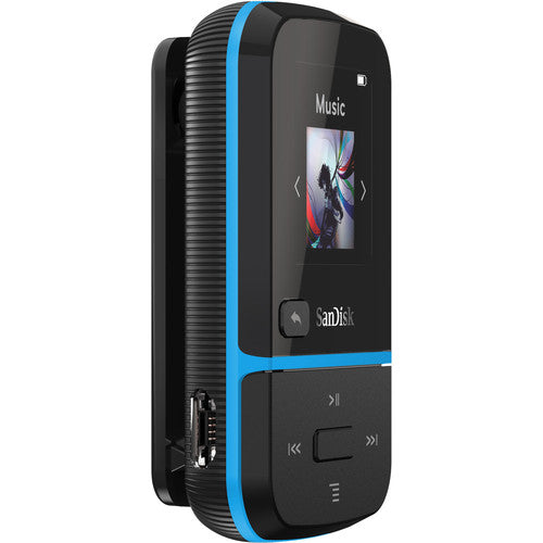 SanDisk 16GB Clip Sport Go MP3 Player - Blue
