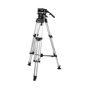 MILLER Skyline 70 Fluid Head (1050) HD 1-St Alloy Tripod (943) Mid-Level Spreader (993) 2 x Pan Handle (696) Feet (475)