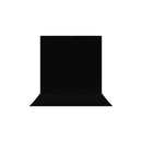 Westcott X-Drop Pro Wrinkle-Resistant Backdrop - Rich Black Sweep (8' x 13')