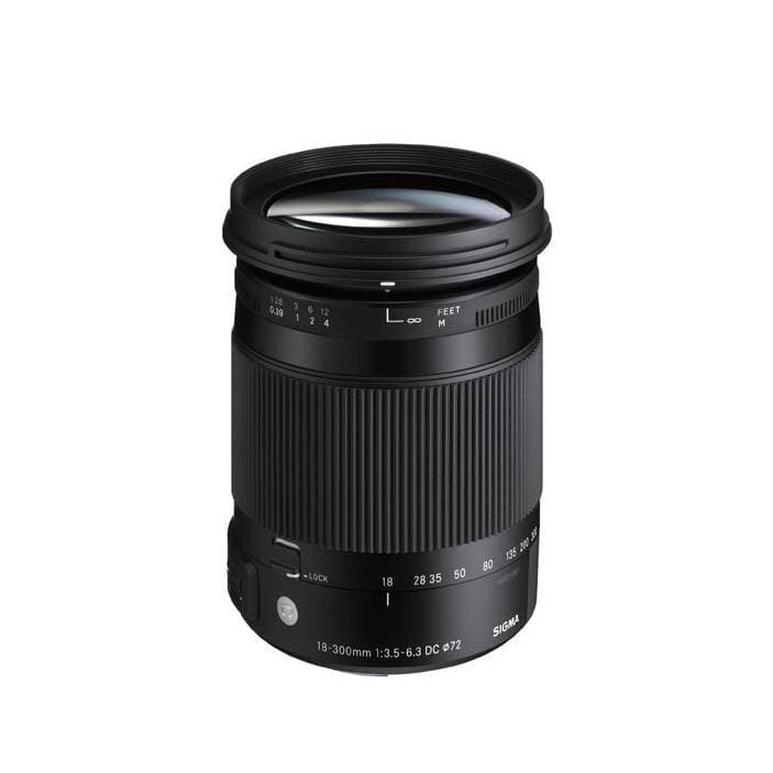 Sigma 18-300mm F3.5-6.3 DC Macro OS HSM Lens contemporain pour Nikon