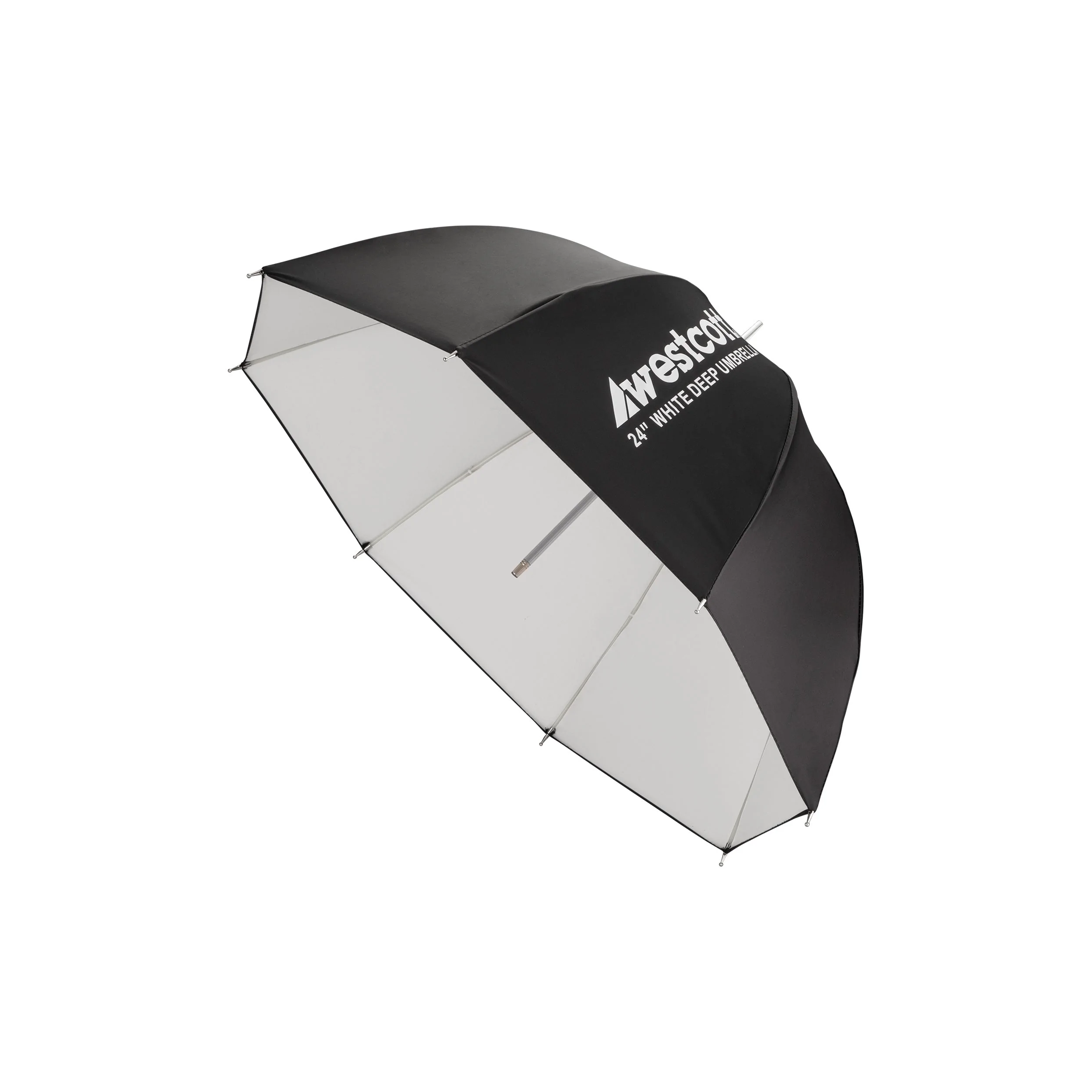 Westcott Deep Umbrella - Bounce blanc (24 ")