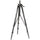 Manfrotto 475b Pro préparant trépied avec colonne à engrenages