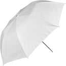 Westcott Compact Collapsible Umbrella - Optical White Satin Diffusion (43")