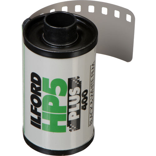 Ilford HP5 Plus Film négatif noir et blanc ISO 400 (film de rouleau 35 mm, 36 expositions)