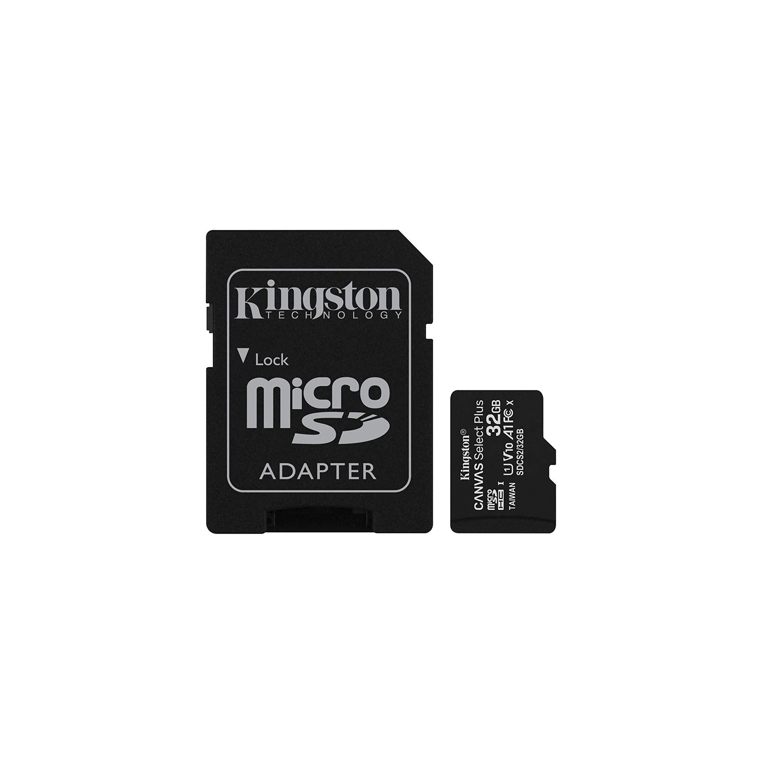 Kingston Canvas Select microSD Card - 32 GB (SDCS2/32GBCR)