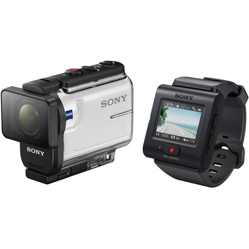 Sony HDRAS300R/W Action camera - underwater up to 197 ft