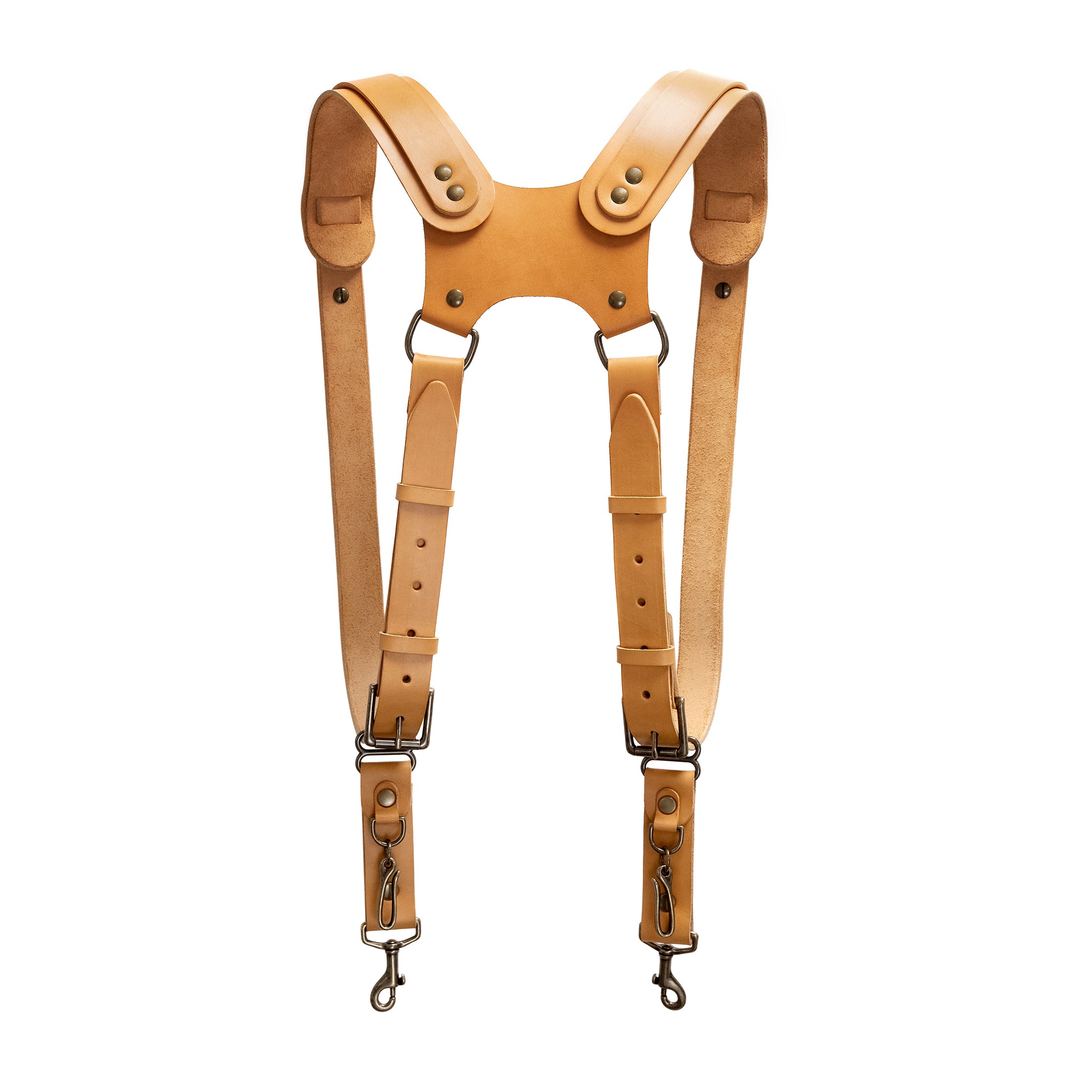 Fab 'F22 Harness - Tan Leather - Taille XS