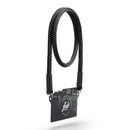 Fab' F8 strap - Black rope & leather - Size M-L (47")