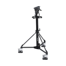MILLER System ArrowX5 Combo Pedestal - fluid head payload range 2kg - 21kg (4.4lbs - 46.2lbs) 41.8 to 55.6" Range w/head, 2 pan handles
