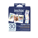 Fujifilm INSTAX Mini Film 3pk of 10 with BONUS Stickers