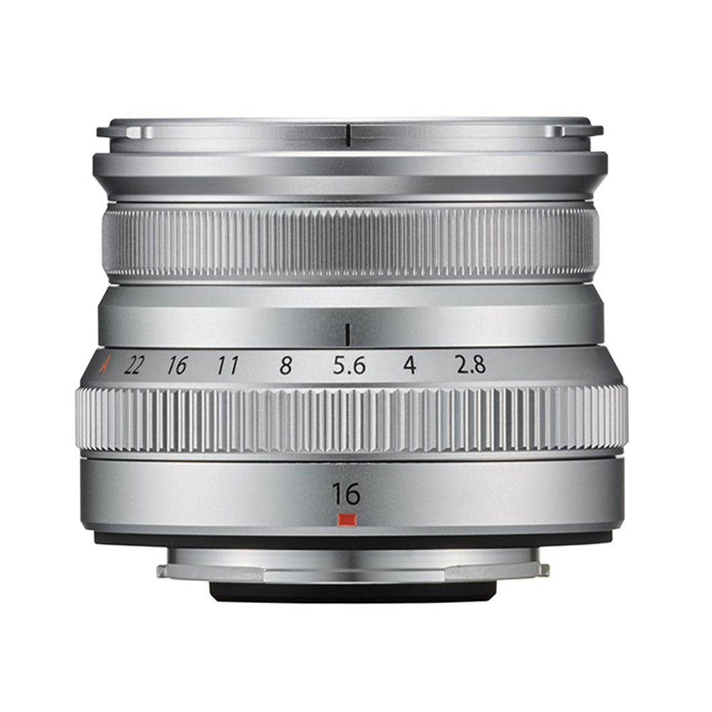 FujiFilm Fujinon XF 16mm F2.8 R WR Prime Lens - Silver