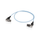 SHAPE Câble Skinny 90 ° BNC (bleu, 24 ")