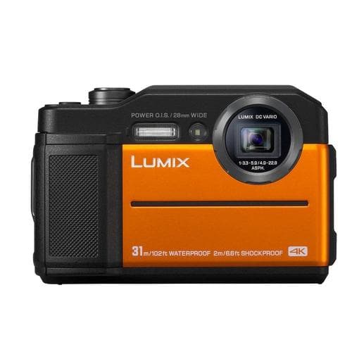 Panasonic TS7 Lumix 20MP 4.6X Wide Angle 4K Waterproof Camera