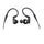 Sony MDR-7550 Professional In-Ear Headphones - Open Box