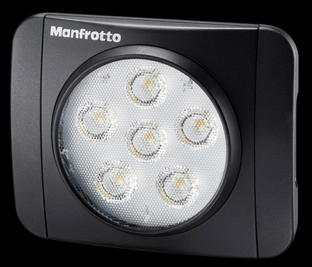 Manfrotto MlumiEartb Lumie Art 6-Light LED avec montage et filtres à chaussures chaudes