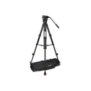Sachtler System FSB 6 MK II Sideload and 75/2 Aluminum Tripod Legs with Mid-Level Spreader and Bag