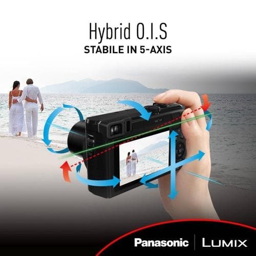 Panasonic LUMIX DMC-ZS50K 30X Travel Zoom with Eye Viewfinder (Black
