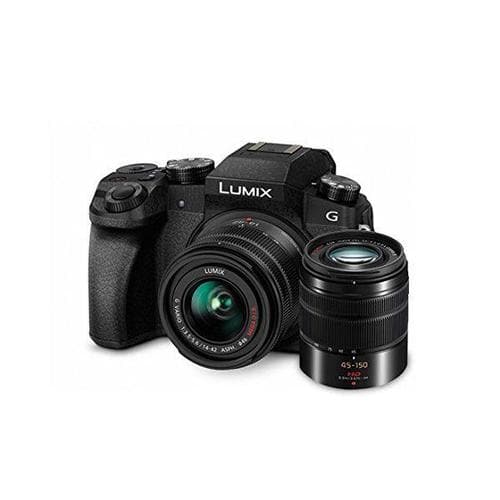 Panasonic Lumix G7 Mirrorless Camera with 14-42mm & 45-150mm Lenses