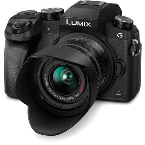 Panasonic Lumix G7 Mirrorless Camera with 14-42mm & 45-150mm Lenses