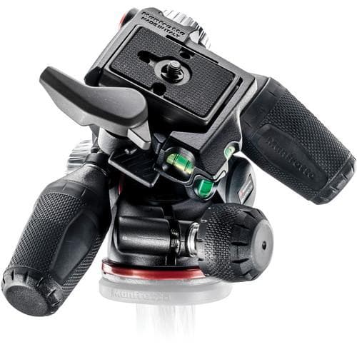 Manfrotto XPRO 3-Way, Pan-and-Tilt Head with 200PL-14 Quick Release Plate- Open Box