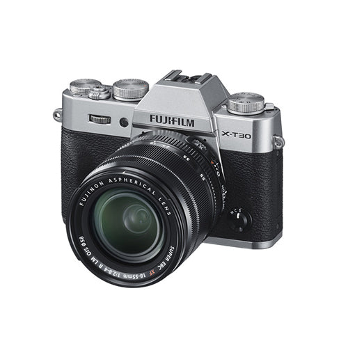 Fujifilm X-T30 Mirrorless Camera with 18-55mm Lens - Silver