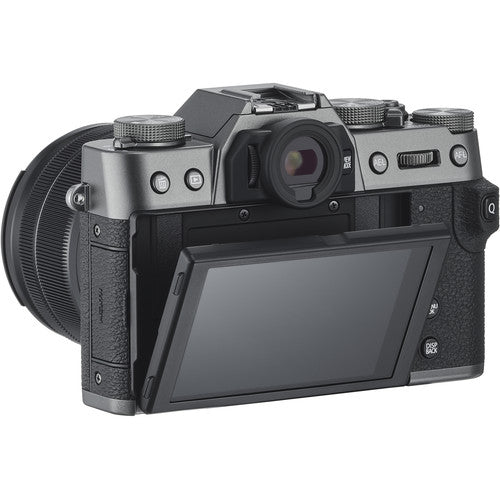Caméra numérique sans miroir Fujifilm X-T30 avec kit d'objectif XC 15-45 mm - argent charbon de bois