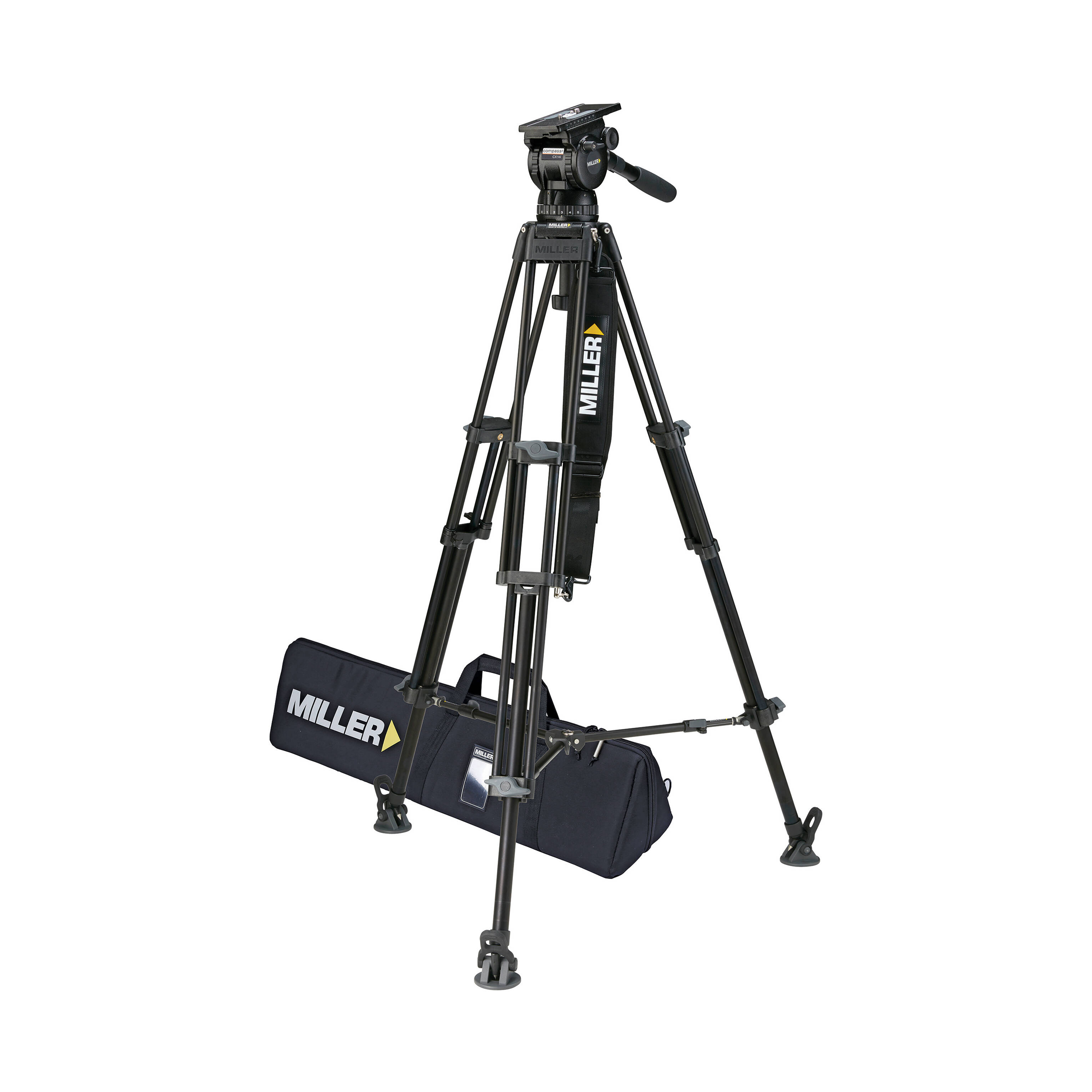 MILLER CX14 (1097) Toggle 2-St Alloy Tripod (402) AG Spreader (508) Pan Handle (679) Strap (1520) Feet (550) Softcase (3514)