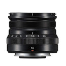 Fujifilm Fujinon XF 16 mm f2.8 R WR Prime Lens - noir