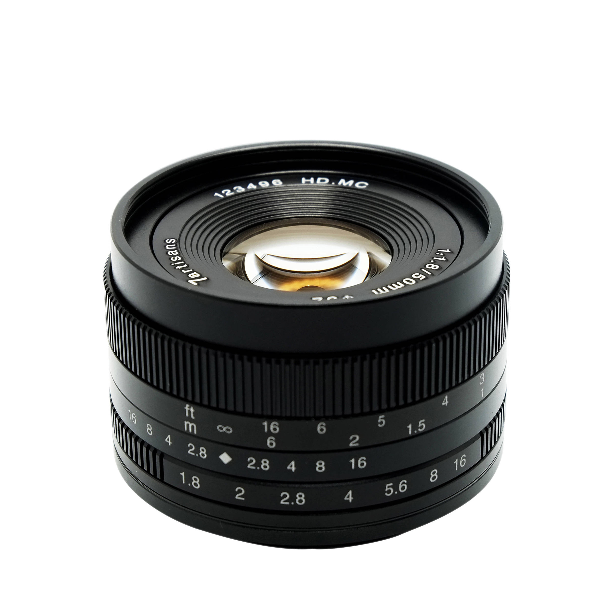 7artisans photoélectrique 50 mm f / 1,8 lentille pour le mont Fujifilm x