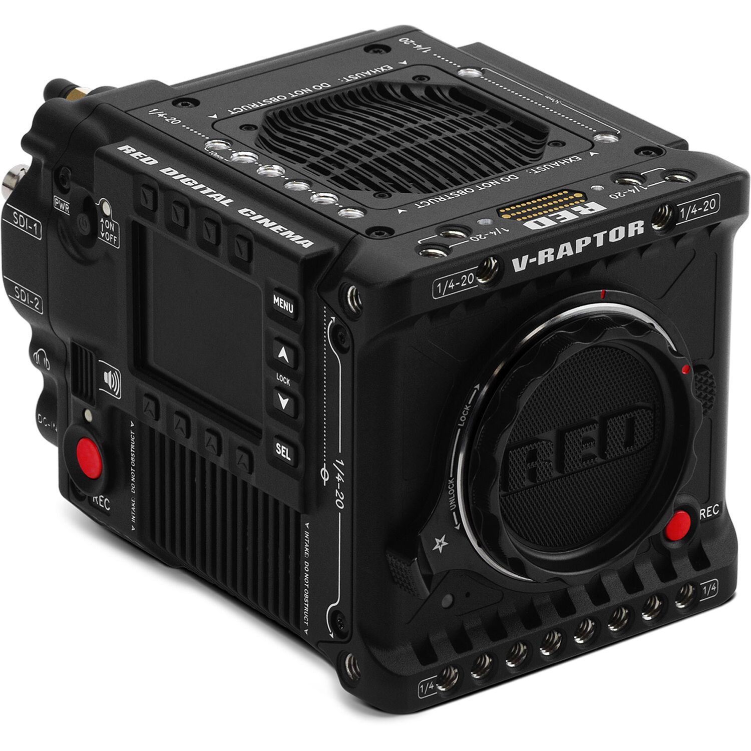 RED DIGITAL CINEMA V-RAPTOR 8K VV + 6K S35 Dual-Format DSMC3 Camera for Canon RF mount