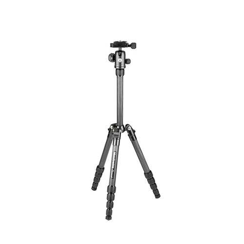 Manfrotto MKELES5CF-BH Element Traveler Carbon Fiber Tripod and Ball Head, Small-56.3"