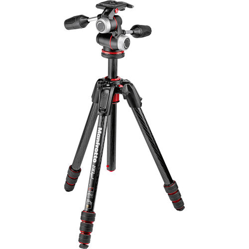 Manfrotto 190go! Carbon Fiber M-Series Tripod MT190GOC4 719821418511